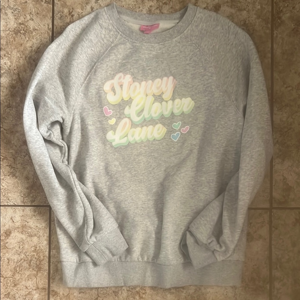 Stoney Clover Lane Gray Sweater
